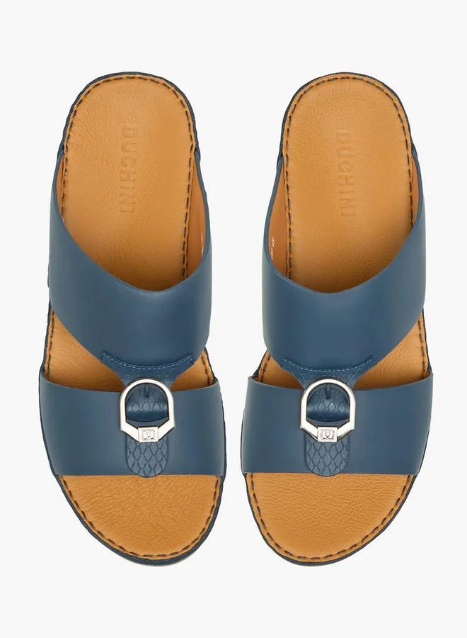 دوتشيني صنادل رجالية مزينة بإبزيم مجموعة رمضان